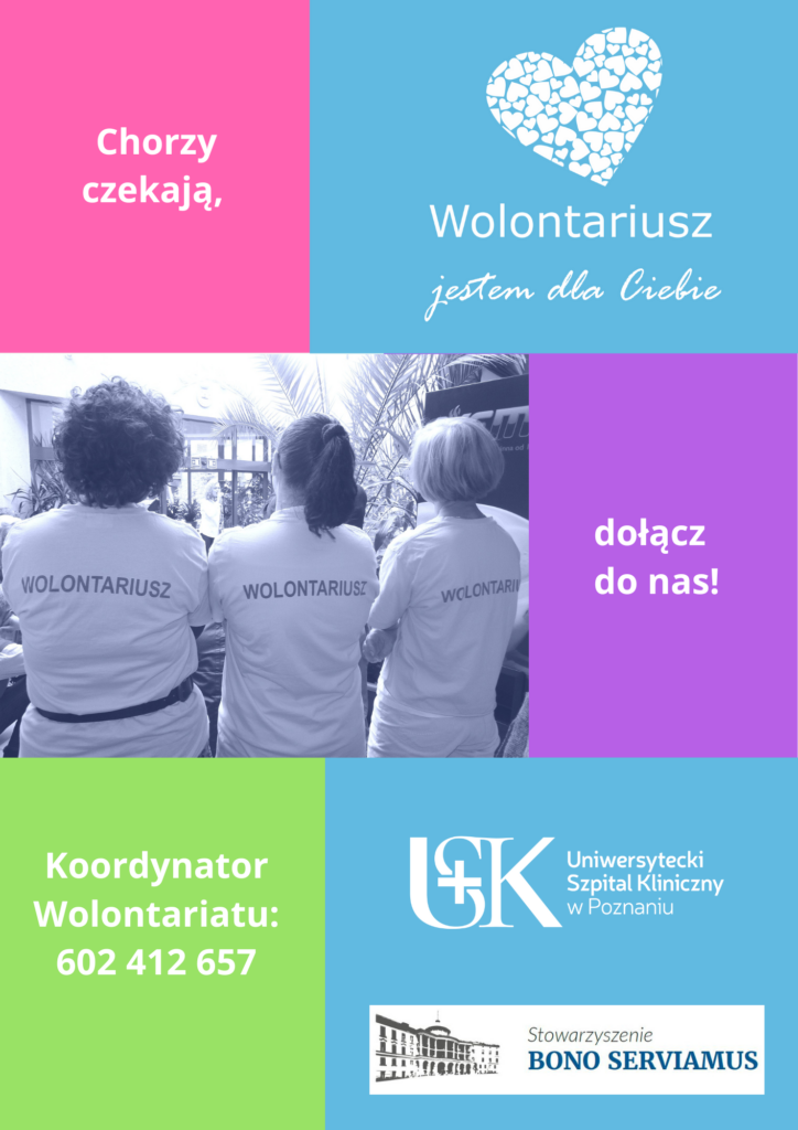 Poszukiwany wolontariusz szpitalny