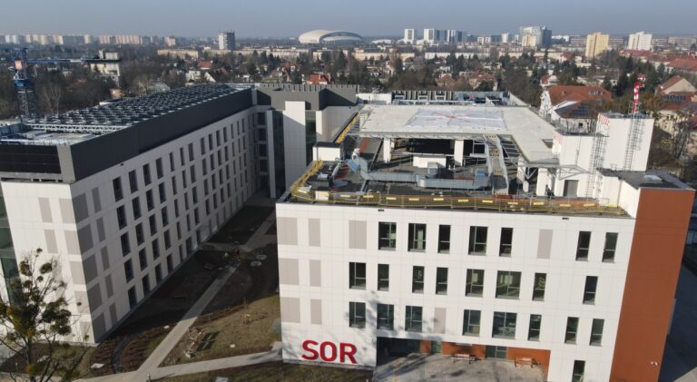 Nowy budynek SOR, ul. Grunwaldzka 55