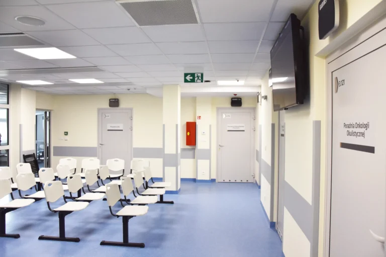 Sala w klinice okulistyki