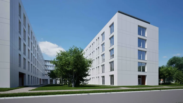 Zdjęcie budynku szpitala przy ul. Grunwaldzka 55